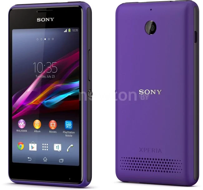 Смартфон Sony Xperia E1 dual Purple
