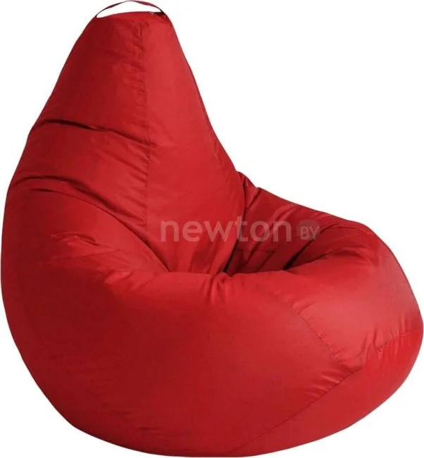 Кресло-мешок Kreslomeshki Груша велюр (XL, красный)