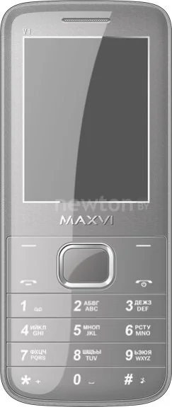 Кнопочный телефон Maxvi V1 Gray