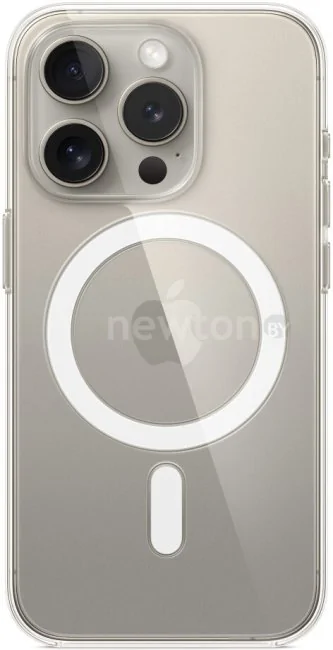 Чехол для телефона Apple MagSafe Clear Case для iPhone 15 Pro (прозрачный)