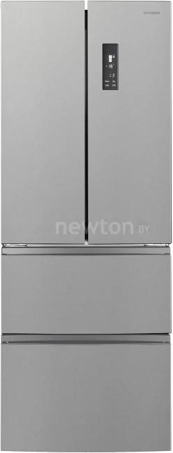 Четырёхдверный холодильник Hyundai CM4045FIX (нержавеющая сталь)