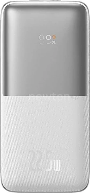 Внешний аккумулятор Baseus Bipow Pro Digital Display Fast Charge 10000mAh (белый)