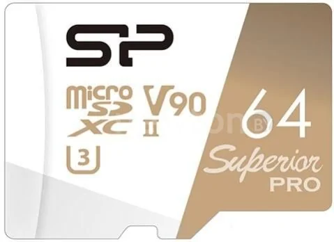 Карта памяти Silicon-Power Superior Pro A2 microSDXC SP064GBSTXKA2V20 64GB