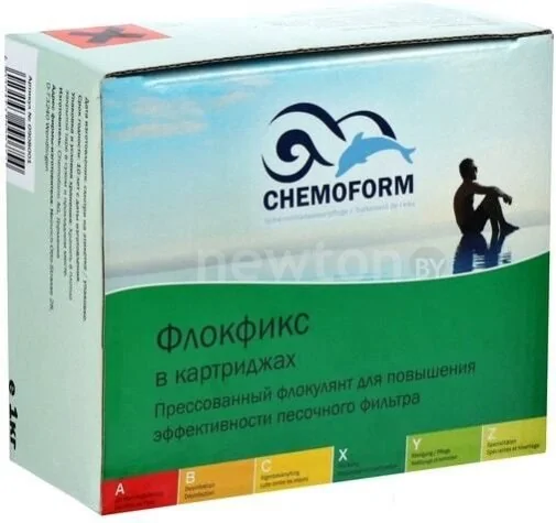Химия для бассейна Chemoform Флокфикс в картриджах 1кг