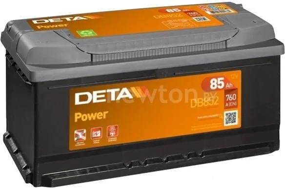 Автомобильный аккумулятор DETA Power DB852 (85 А·ч)