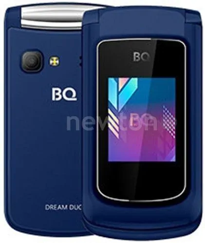 Кнопочный телефон BQ-Mobile BQ-2433 Dream DUO (темно-синий)