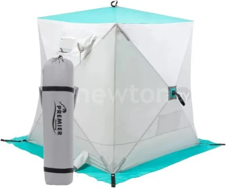 Палатка для зимней рыбалки Premier Fishing Куб PR-ISC-180BG (бирюзовый/серый)