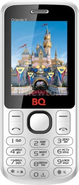 Кнопочный телефон BQ-Mobile Orlando II White [BQM-2403]