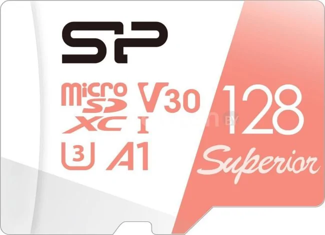 Карта памяти Silicon-Power Superior A1 microSDXC 128GB SP128GBSTXDV3V20
