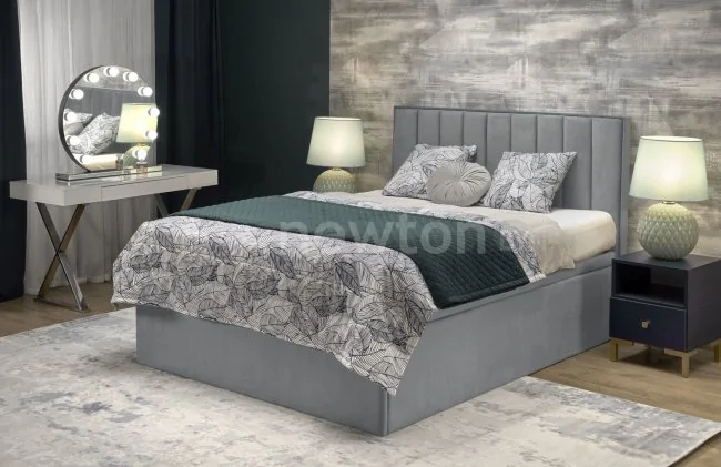 Кровать Halmar Asento 160/200 (серый)