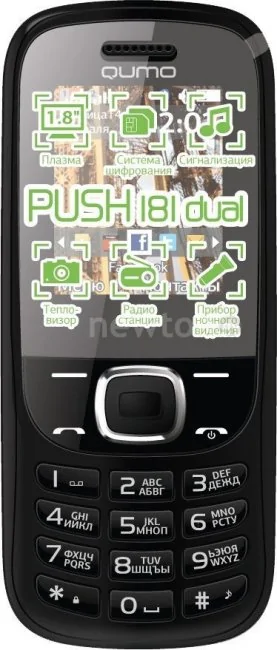 Кнопочный телефон QUMO Push 181 Dual