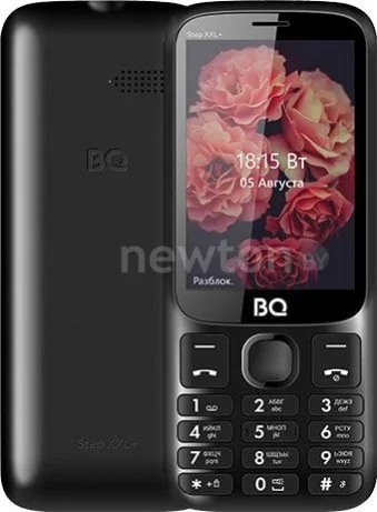 Кнопочный телефон BQ-Mobile BQ-3590 Step XXL+ (черный)