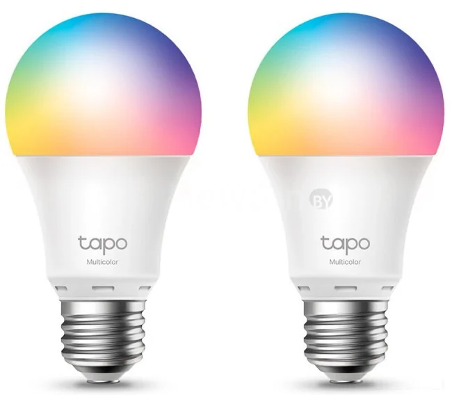 Светодиодная лампочка TP-Link Tapo L530E E27 8.7 Вт 2500-6500 K (2 шт)