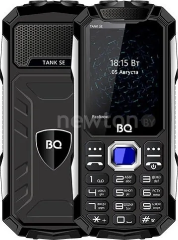Кнопочный телефон BQ-Mobile BQ-2432 Tank SE (черный)