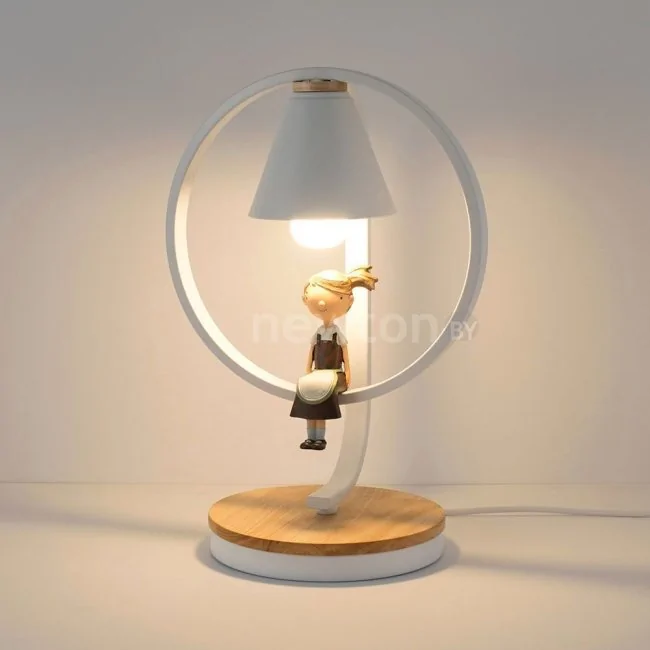 Настольная лампа Home Light Астерия E013-1-W (белый)