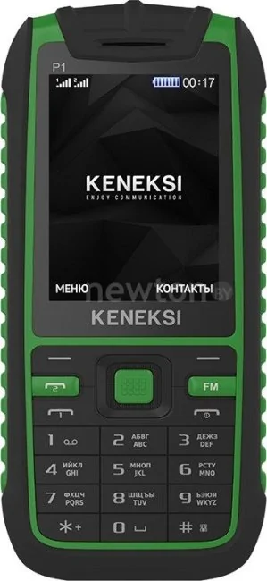 Кнопочный телефон Keneksi P1 Green