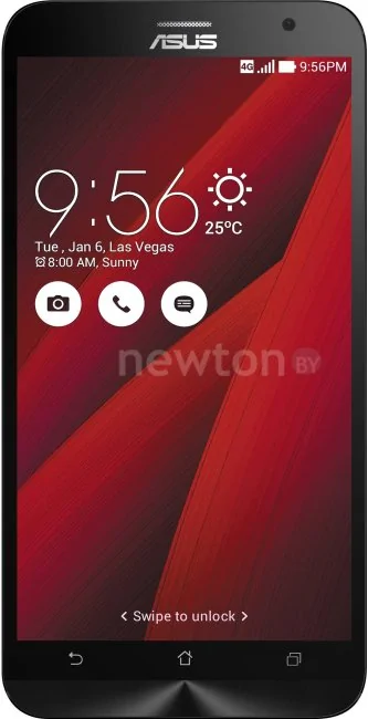 Смартфон ASUS ZenFone 2 Red (1800GHz/4GB/16GB) [ZE551ML]