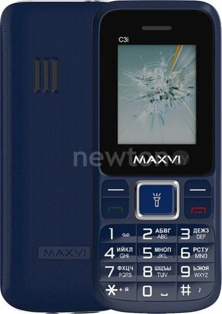 Кнопочный телефон Maxvi C3i (маренго)
