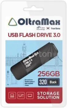 USB Flash OltraMax 320 256GB (черный)