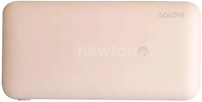 Внешний аккумулятор Solove W7 10000мAч (розовый)