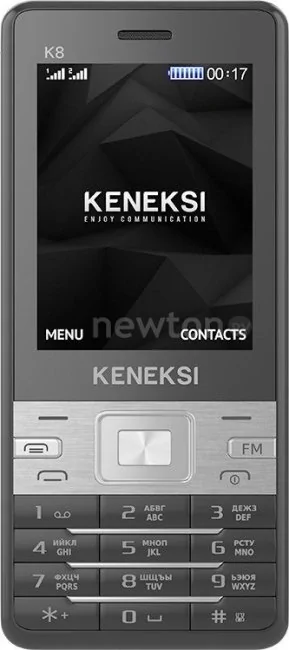 Кнопочный телефон Keneksi K8 Black