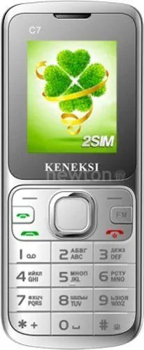Кнопочный телефон Keneksi C7 Silver