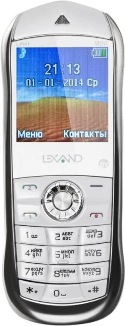 Кнопочный телефон Lexand Mini LPH1 White