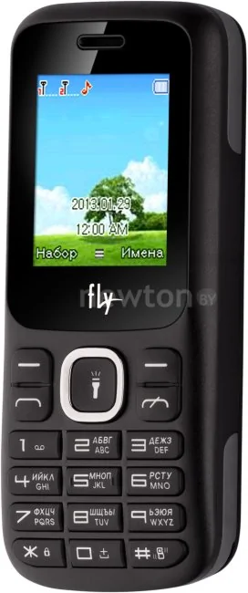 Кнопочный телефон Fly FF177 Black