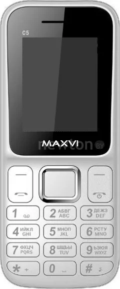 Кнопочный телефон Maxvi C5 White