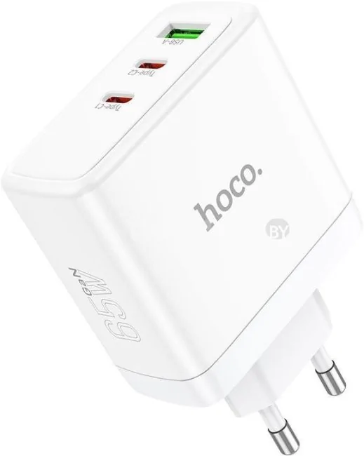 Сетевое зарядное Hoco N30 (белый)