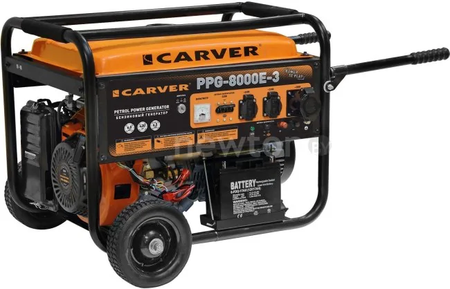 Бензиновый генератор Carver PPG-8000E-3