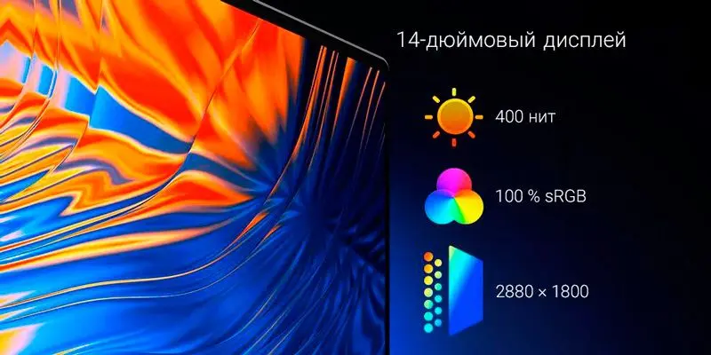 Дисплей ноутбука Xiaomi RedmiBook Pro 14 2024 JYU4598CN