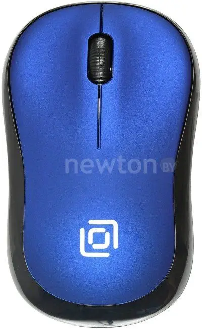 Мышь Oklick 655MW (черный/синий)