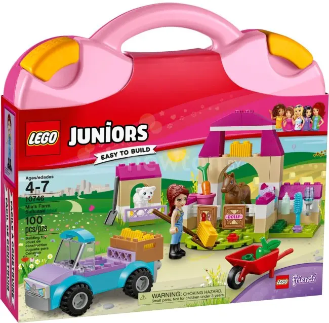 Конструктор LEGO Juniors 10746 Чемоданчик «Ферма Мии»