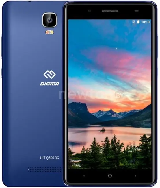 Телефон Digma Hit Q500 3G (синий)