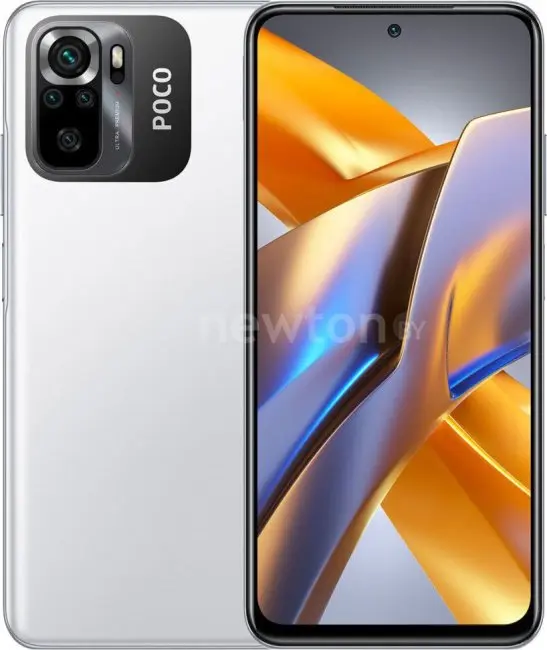 Телефон POCO M5s 4GB/64GB международная версия (белый)