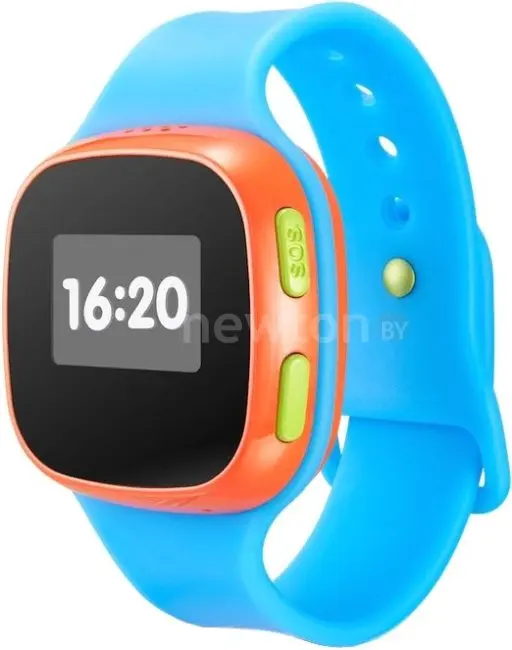 Умные часы Alcatel Movetime Track&Talk SW10 (красный/голубой)