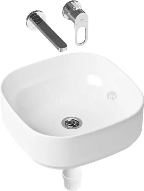 Умывальник Lavinia Boho Bathroom 21510164 (раковина, смеситель, сифон)