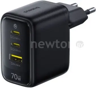 Сетевое зарядное Baseus EnerFill FE22 70W E0123500 (черный)
