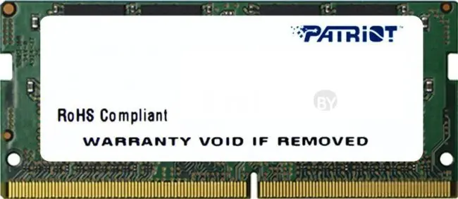 Оперативная память Patriot Signature Line 4GB DDR4 SODIMM PC4-19200 [PSD44G240081S]