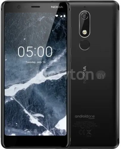 Телефон Nokia 5.1 2GB/16GB (черный)