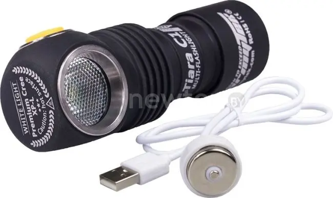 Фонарь Armytek Tiara C1 Magnet USB XP-L (теплый свет) +18350 Li-Ion