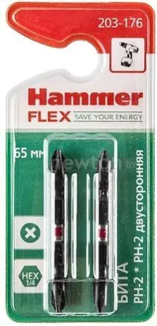 Набор бит Hammer 203-176 (2 предмета)