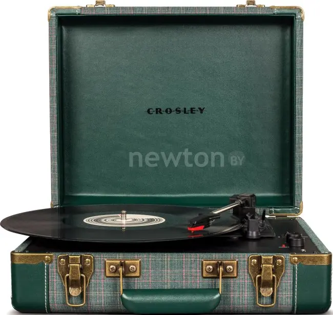Виниловый проигрыватель Crosley Executive Portable (зеленый)