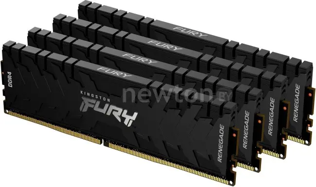 Оперативная память Kingston FURY Renegade 4x32GB DDR4 PC4-28800 KF436C18RBK4/128