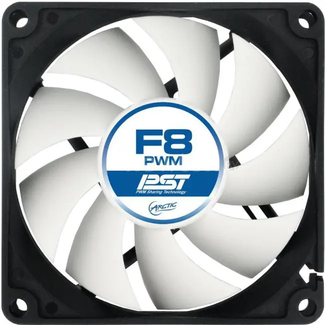 Вентилятор для корпуса Arctic F8 PWM PST AFACO-080P0-GBA01