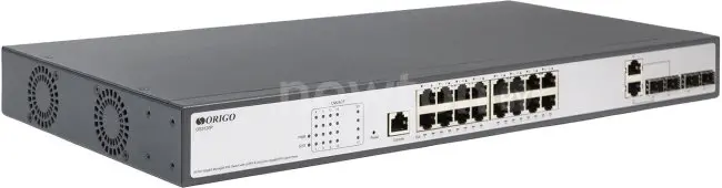 Управляемый коммутатор 3-го уровня Origo OS3120P/250W/A1A
