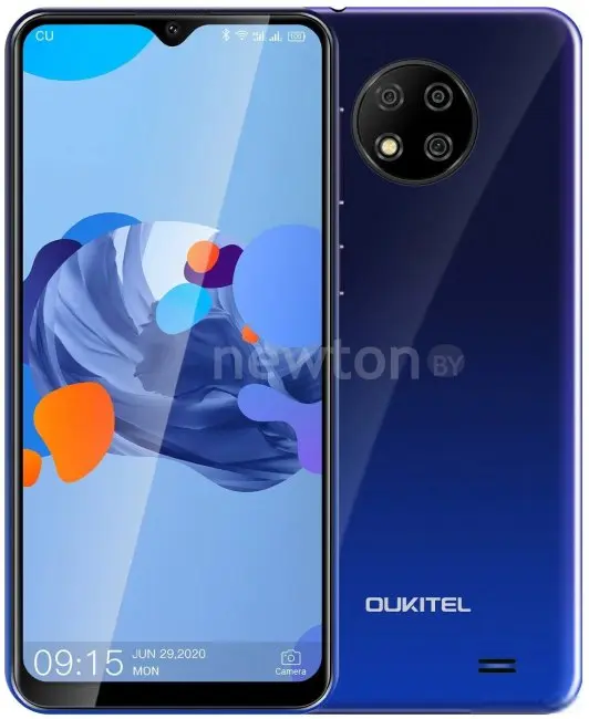 Телефон Oukitel C19 (градиентный синий)