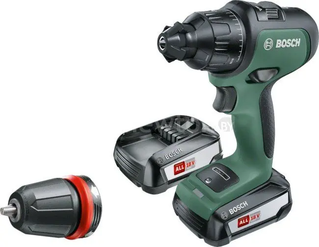 Дрель-шуруповерт Bosch AdvancedImpact 18 06039B5101 (с 2-мя АКБ, кейс)
