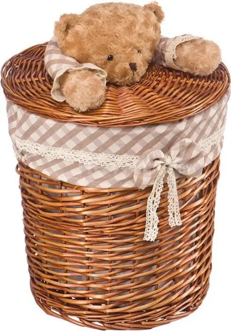 Корзина Natural House Медвежонок EW-36M (коричневый)